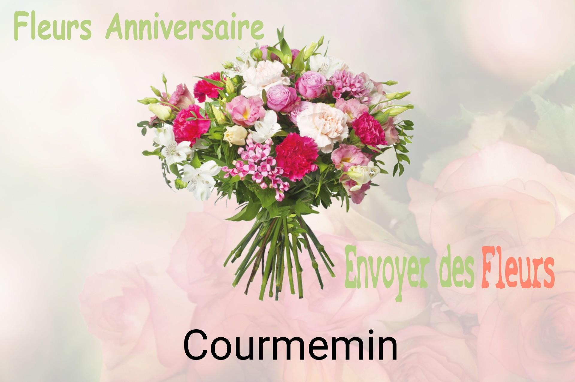 Bouquet de fleurs d’anniversaire livré à Courmemin